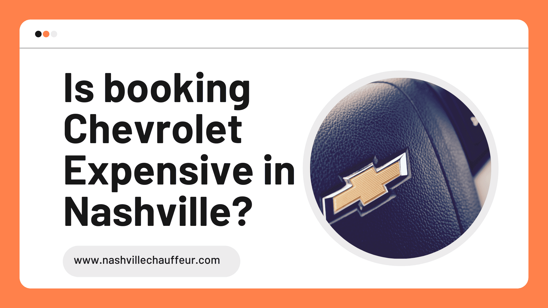 Is booking Chevrolet Expensive in Nashville?