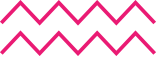 A pink zigzag symbol on a black background.