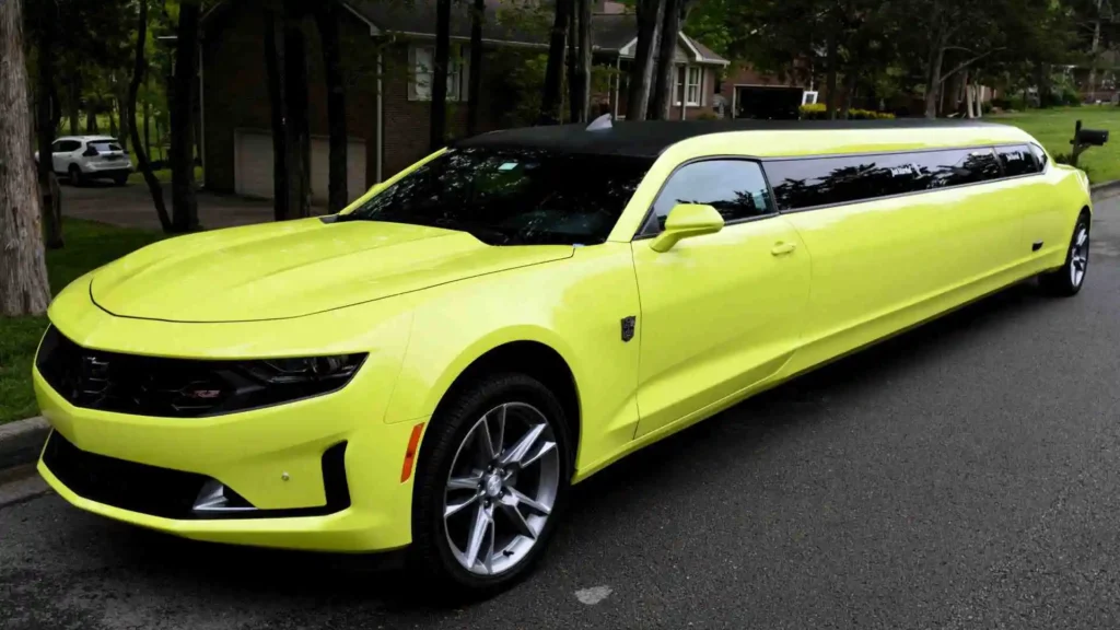 Full Stretched bumblebee limo in Nashville, TN