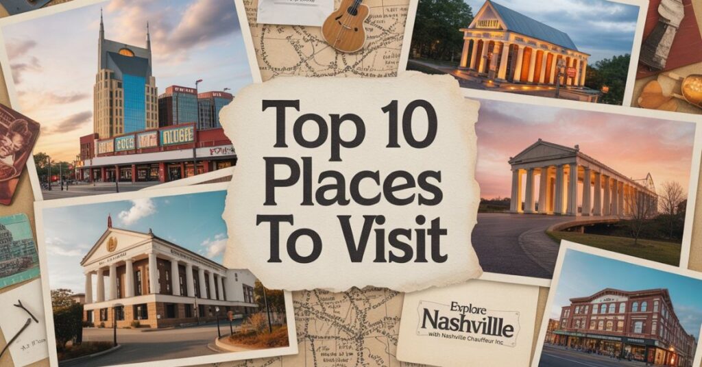 top 10 places to visit in nashville, tennessee